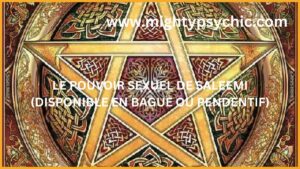 pouvoir sexuel Saleemi, talisman virilité homme, bague énergétique homme, pendentif puissance sexuelle, rituel amour et virilité, solution impuissance naturelle, augmenter énergie masculine, magie protection amour, talisman fertilité homme