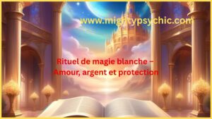 rituel magie blanche, magie blanche amour argent, rituel protection spirituelle, attirer succès, rituel bien-être, énergie positive, magie blanche efficace, rituel universel, protection et prospérité, développement personnel spirituel