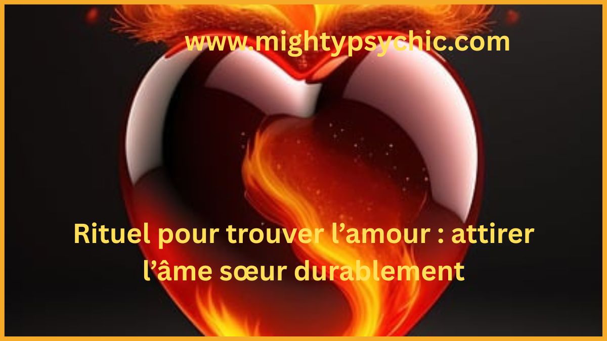 rituel pour trouver l’amour, attirer âme sœur, rituel amour efficace, relation amoureuse durable, charme amour, talisman amour, trouver le vrai amour, attirer une relation sérieuse, amour et énergie positive, intuition amoureuse