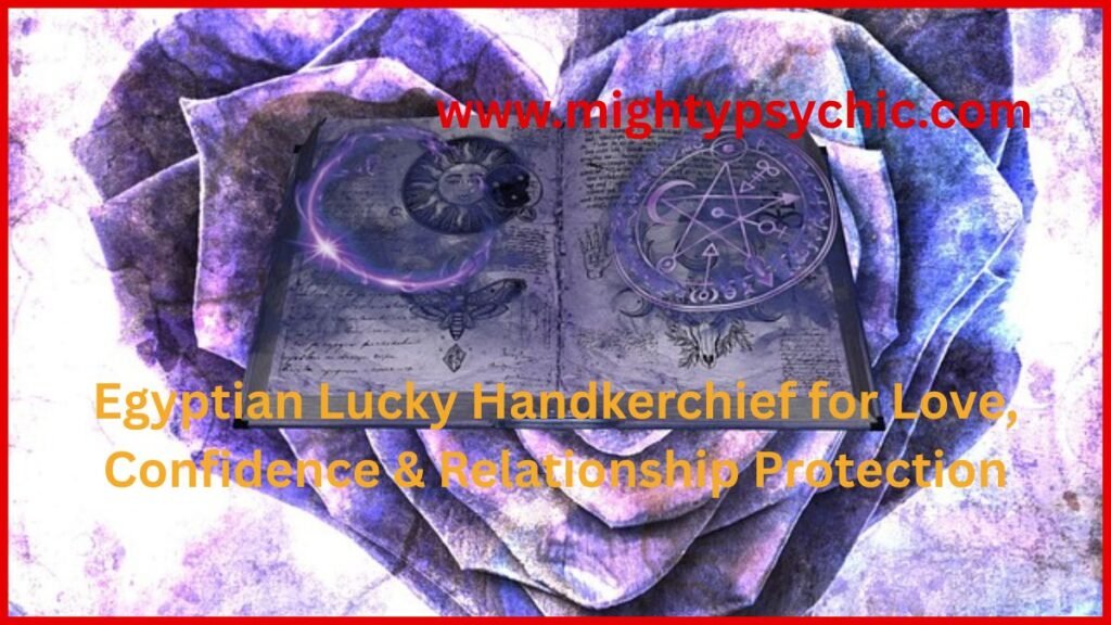 Egyptian Lucky Handkerchief for Love, Confidence & Relationship Protection. Explore the Egyptian Lucky Handkerchief, a mystical talisman believed to boost confidence, attract love, and strengthen romantic relationships.